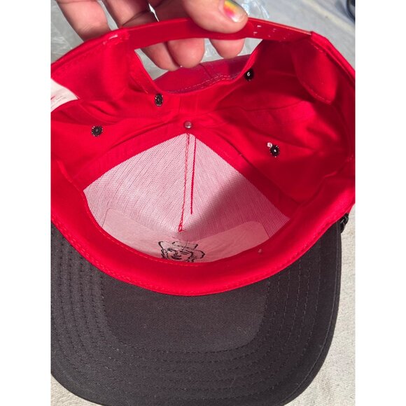 Billy The Kid Historic Lincoln Snapback Hat Red & Black Adjustable Cap - Picture 6 of 7
